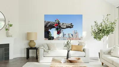 Partisans Statue in Boston MA Reproduction