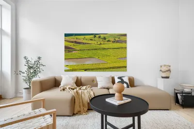 Hanalei Valley in Kauai Reproduction