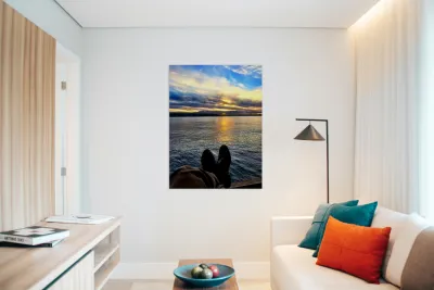 Relaxing Reflections at the Edgewater Reproduction