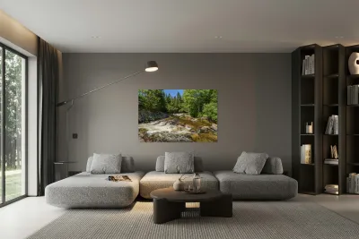 Ledge Falls Nesowadnehunk stream Reproduction