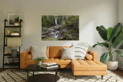 Pearl Cascade - Bethlehem New Hampshire Reproduction