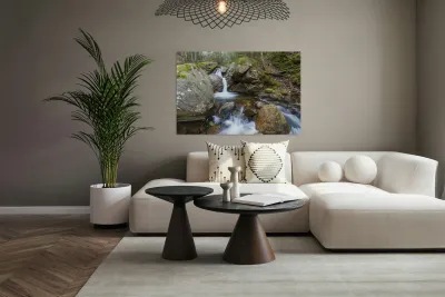 Flume Brook - Franconia Notch New Hampshire Reproduction