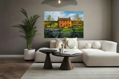 Old Stone House Manassas Battlefield Reproduction