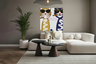 BadCatz Picasso Style Reproduction