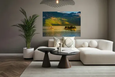 St George in the Bay of Kotor painting Reproduction