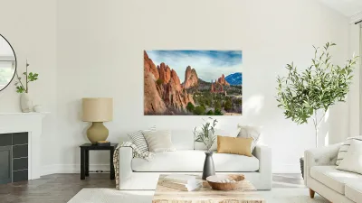 Garden of the Gods Reproduction