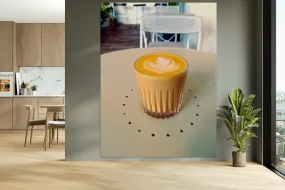 Never Too Latte Reproduction