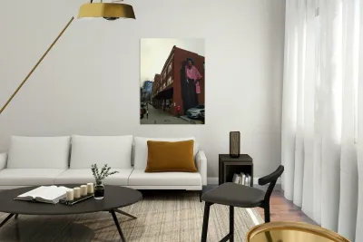 Painted Presence: Mari Evans Mural Reproduction