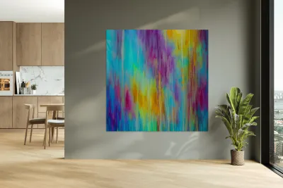 Pastels. Abstract. Reproduction