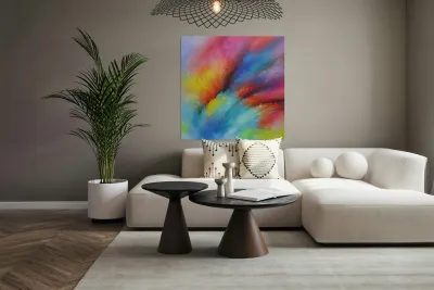 Delicate Pastels. Abstract  Reproduction