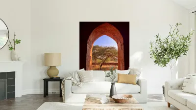 Tree by the window Reproduction