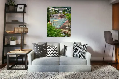 Basketball Court Reproduction