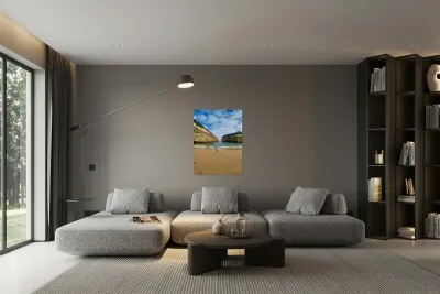 Bird on the Beach Reproduction