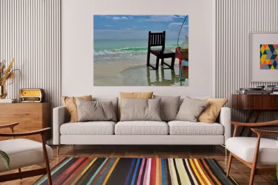 Chair on the Beach Reproduction