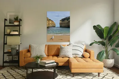 Bird on the Beach 2 Reproduction