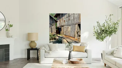 Behind the House Reproduction