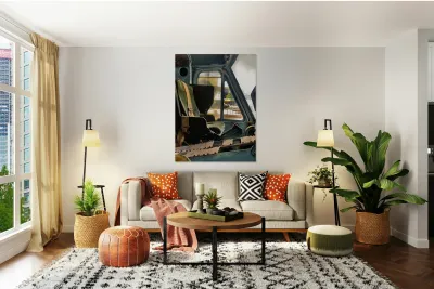 Inside the Helicopter Reproduction