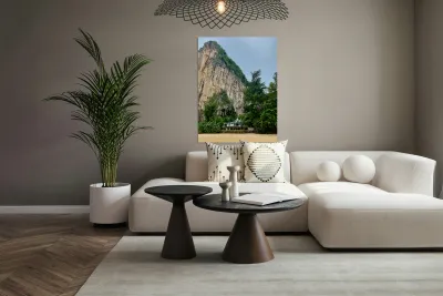 Living on the Beach Reproduction