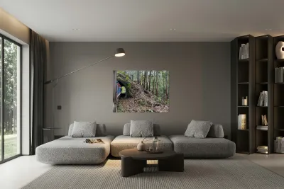 Train Through the Mini Tunnel Reproduction