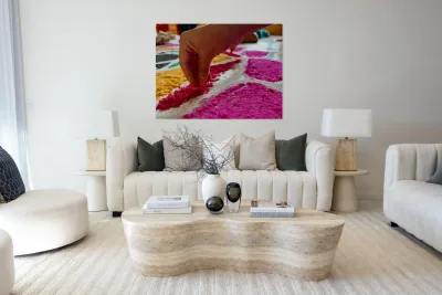 Mandala Hand Reproduction