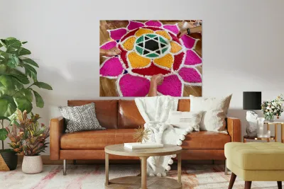 Mandala Hands Reproduction