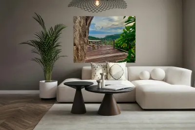 The Picnic View Reproduction