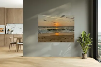 Sunset by the Beach Reproduction