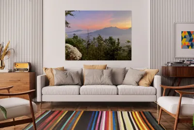 Sunrise Mountains Reproduction