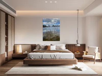 Branches reflections Reproduction