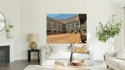 Palace Courtyard Reproduction