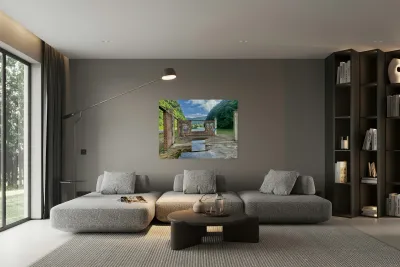 Nature Through the Window Reproduction