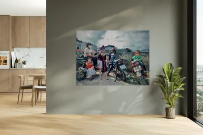 Bac Ha Market Family in Vietnam Reproduction