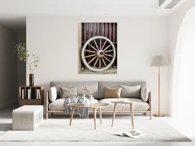 The Wooden Wheel Reproduction