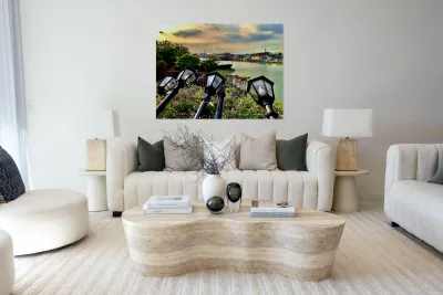 Falling Lamp posts  for the Sunset Reproduction