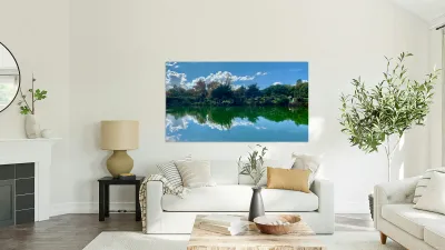 Nature s Own Reflection Reproduction