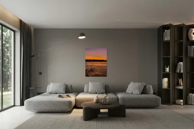 Purple Orange Sky Reproduction