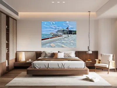 Boat Cruise in Sydney Harbour Reproduction