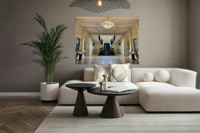 Fancy Museum Entrance Reproduction