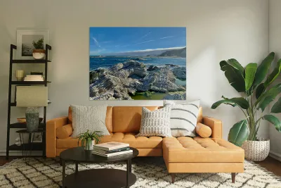 Light Gray Pancake Rocks Reproduction