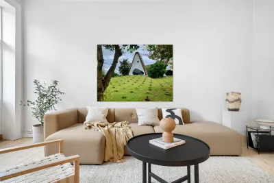 Triangle Shaped Coffee Museum 2 Reproduction