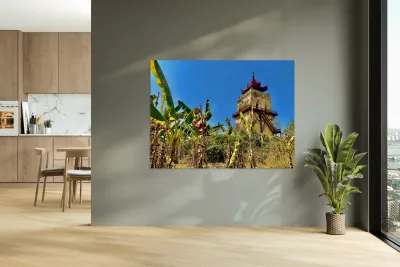 Tower in the Field Reproduction