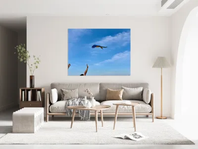 Macaws with Hands Reproduction