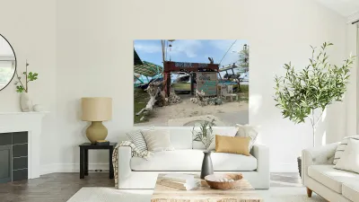 Crazy Island Barbershop Reproduction