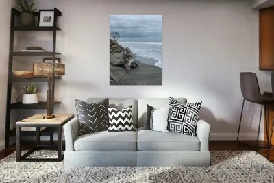 Dark Beach Reproduction