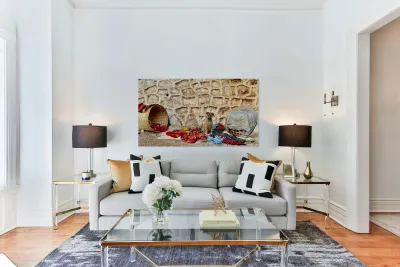 Dog Taking Over a Shop Reproduction