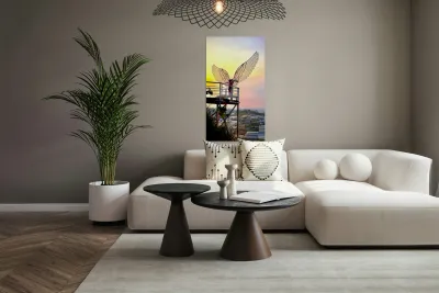 An Angel at Sunset Reproduction