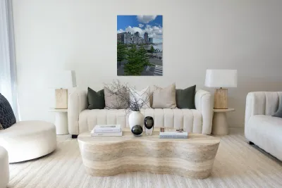 Victoria Harbour in Melbourne 2 Reproduction