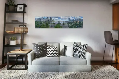 Victoria Harbour in Melbourne 3 Reproduction