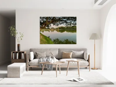 Temple Reflections Reproduction