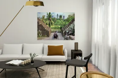 A Cannon in the City Reproduction